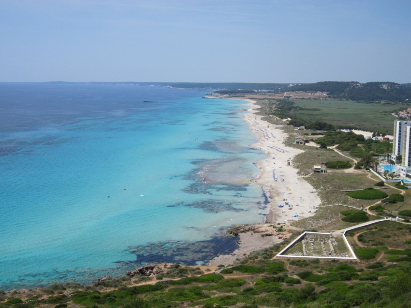 Son Bou Beach,Menorca