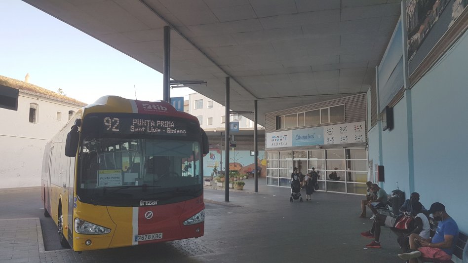 Mahon Bus Station,Menorca