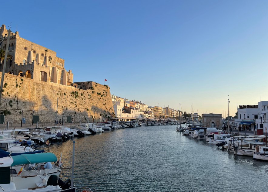 Ciutadella - city old harbour,Menorca