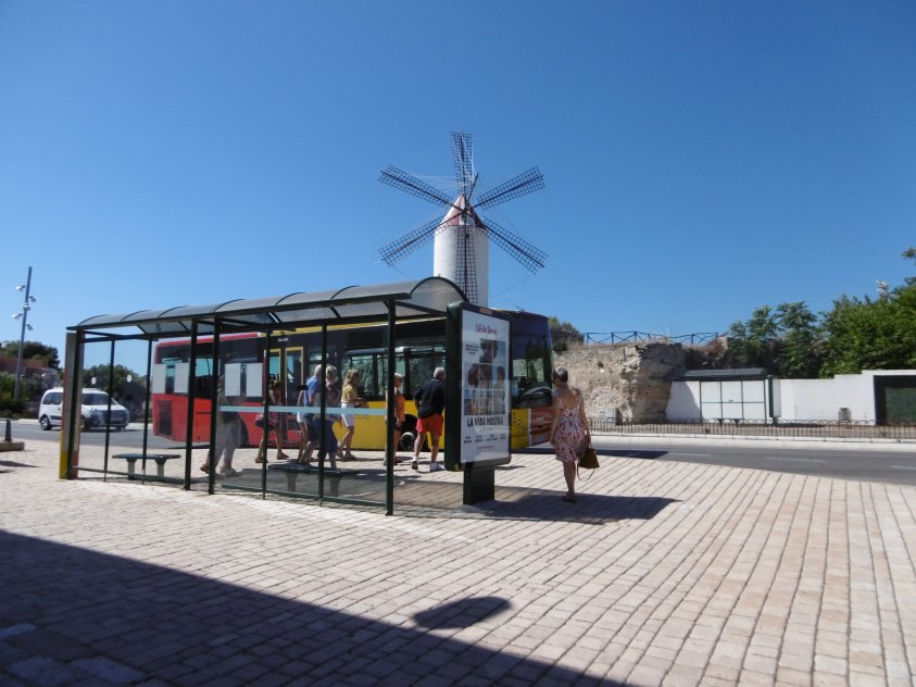 Es Castell main Bus Stop