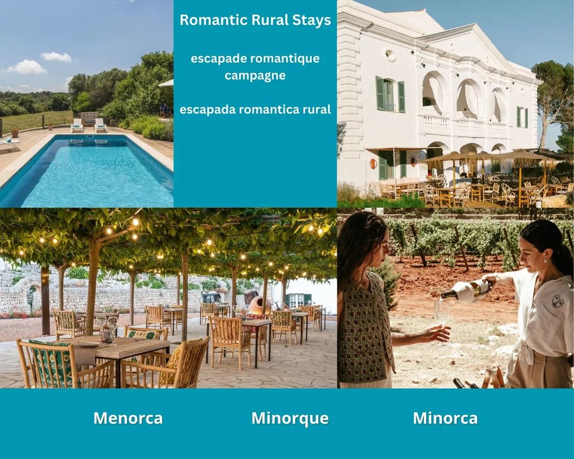 Rural chic, Agroturismo y Estancias Rurales en Menorca