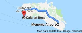 Cala Bosch Transfers