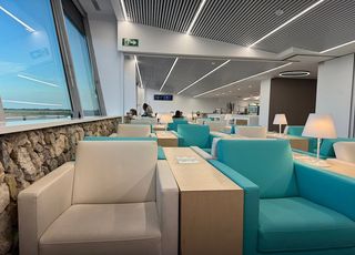 Menorca Airport Lunge