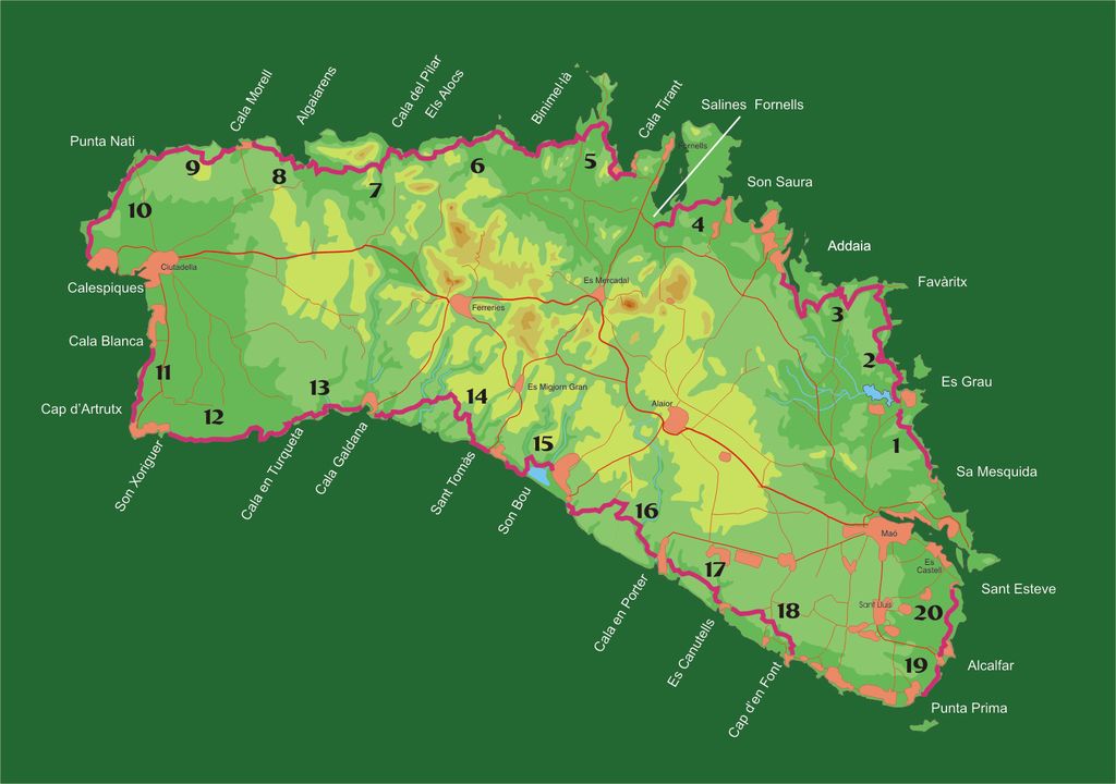 Menorca Walks and Treks