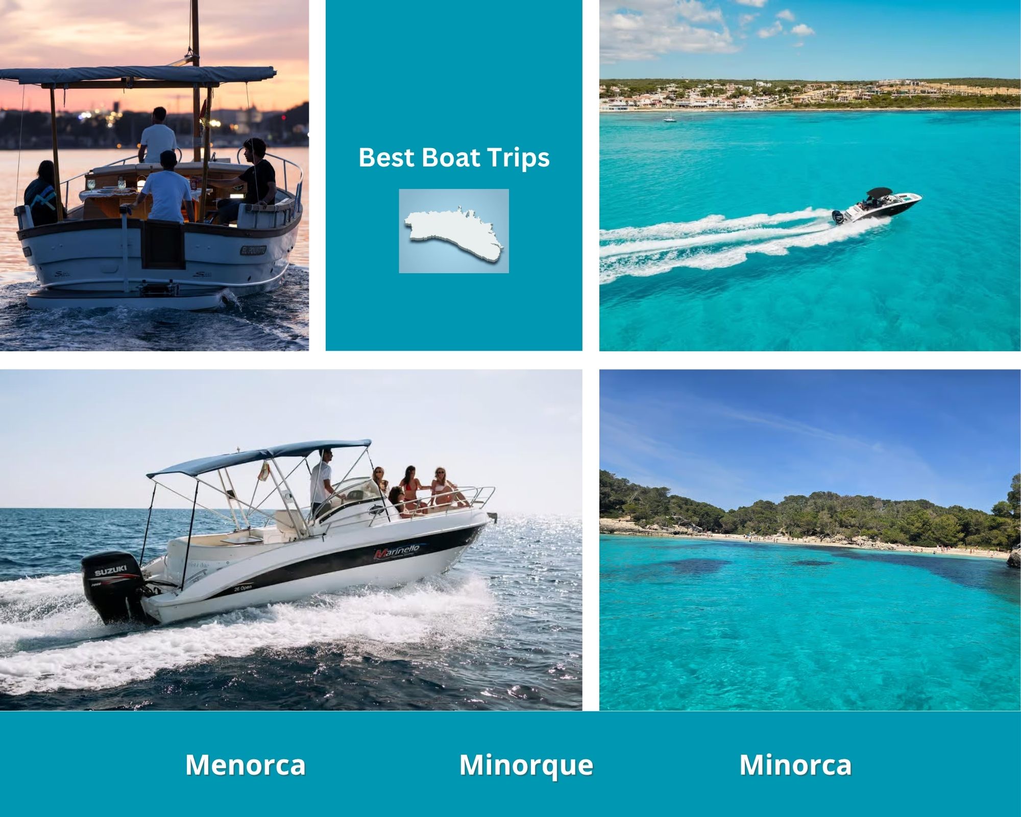Best Boat Trips in Menorca | Sailing, Motor & Traditional Tours