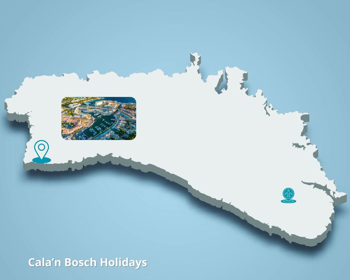 Calan Bosch Holidays - where to stay, what to do Couples,Families and Solo Travellers